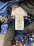 Carter's 100% Polyester Floral Blue Raincoat Size 4T - photo 4