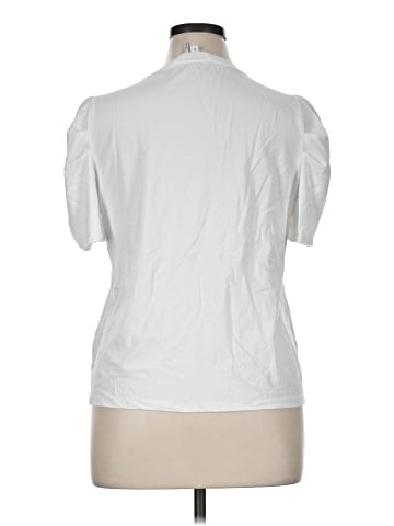 DKNY Short Sleeve Blouse (view 2)