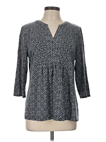 Croft & Barrow 3/4 Sleeve Blouse (view 1)