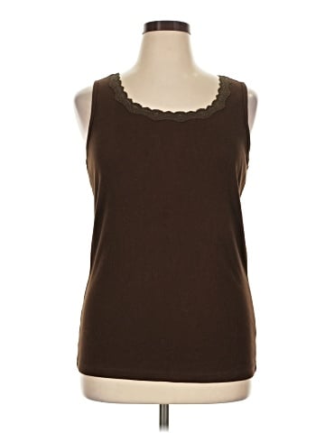 St. John's Bay Sleeveless T-Shirt (view 1)
