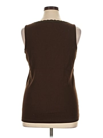 St. John's Bay Sleeveless T-Shirt (view 2)
