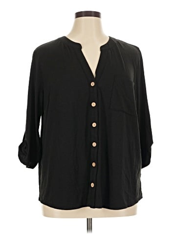Fortune + Ivy 3/4 Sleeve Blouse (view 1)