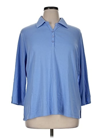 Draper's & Damon's Long Sleeve Polo (view 1)