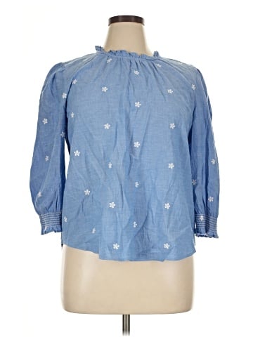 Ann Taylor LOFT Outlet 3/4 Sleeve Blouse (view 1)