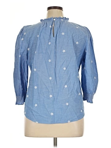 Ann Taylor LOFT Outlet 3/4 Sleeve Blouse (view 2)