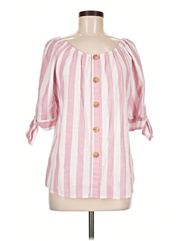 Cato 3/4 Sleeve Blouse (view 1)