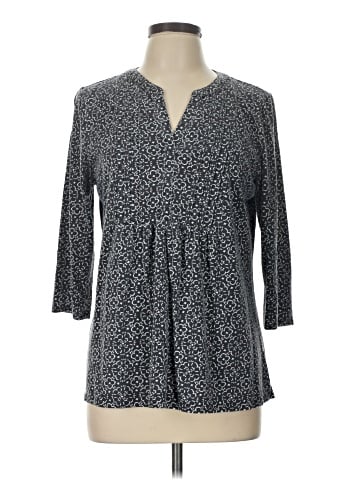 Croft & Barrow 3/4 Sleeve Blouse (view 1)