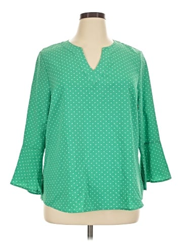 Kim Rogers 3/4 Sleeve Blouse (view 1)
