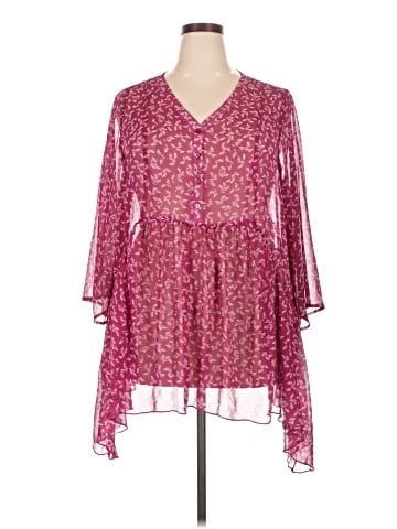 Lane Bryant 3/4 Sleeve Blouse (view 1)