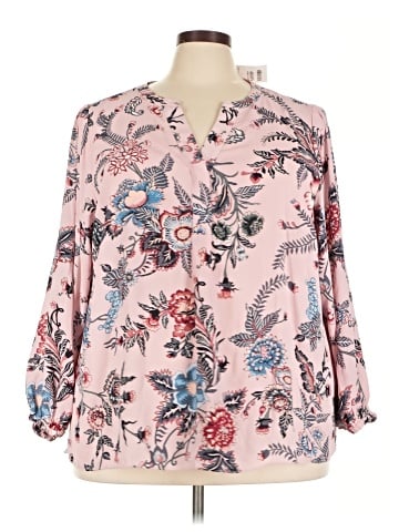 T Tahari 3/4 Sleeve Blouse (view 1)