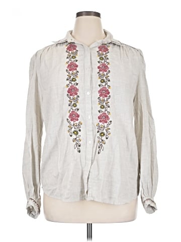 Max Studio Long Sleeve Blouse (view 1)