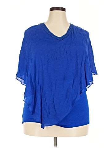 Apt. 9 Short Sleeve Blouse (view 1)