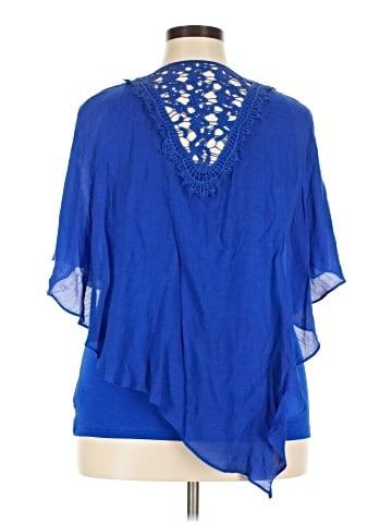 Apt. 9 Short Sleeve Blouse (view 2)