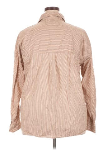 American Eagle Outfitters Long Sleeve Button-Down Shirt (view 2)