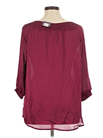 Gloria Vanderbilt 3/4 Sleeve Blouse (view 2)