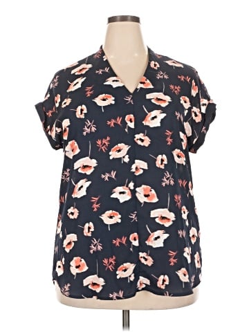 Pleione Short Sleeve Blouse (view 1)