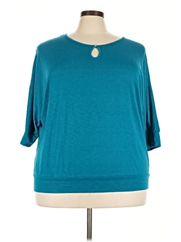Faded Glory 3/4 Sleeve Top (view 1)