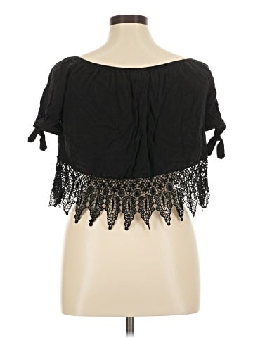 Polly & Esther Short Sleeve Blouse (view 2)