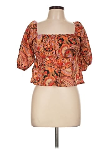 Billabong 3/4 Sleeve Blouse (view 1)