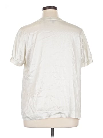 Talbots Short Sleeve Silk Top (view 2)