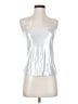 Cache Metallic Silver Sleeveless Top Size XS - photo 1