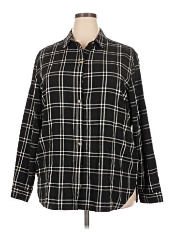 Jachs Girlfriend Long Sleeve Button-Down Shirt (view 1)