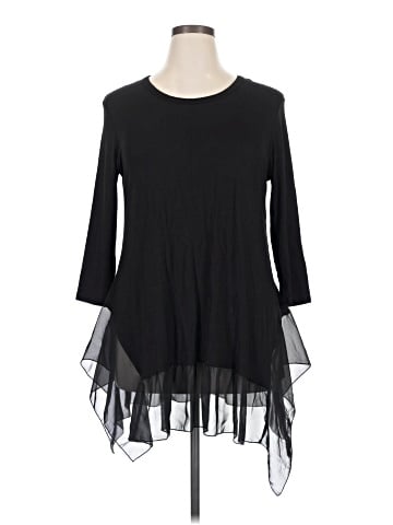 Kim & Cami 3/4 Sleeve T-Shirt (view 1)