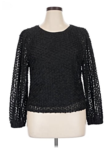 INC International Concepts Long Sleeve Blouse (view 1)