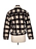 Levi's 100% Polyester Plaid Brown Jacket Size M - photo 2