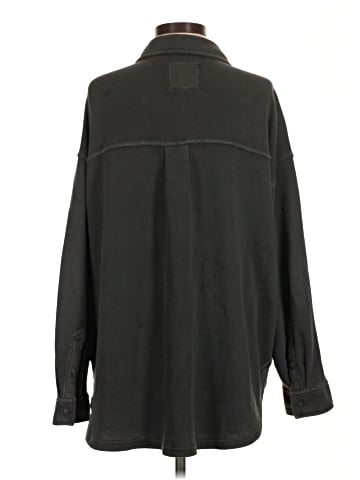 Aerie Long Sleeve Button-Down Shirt (view 2)