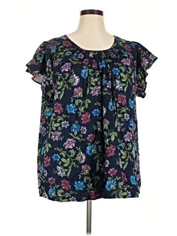 Lane Bryant Short Sleeve Blouse (view 1)