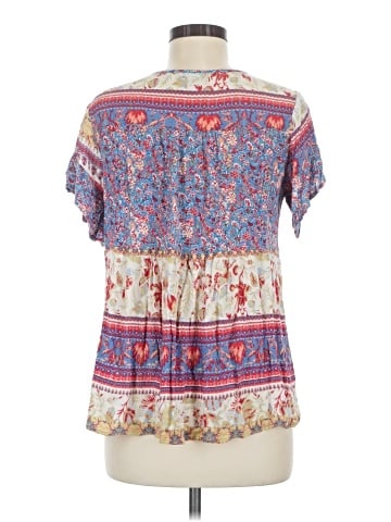 One World Short Sleeve Blouse (view 2)