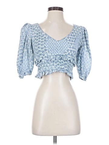 Olivaceous 3/4 Sleeve Blouse (view 1)