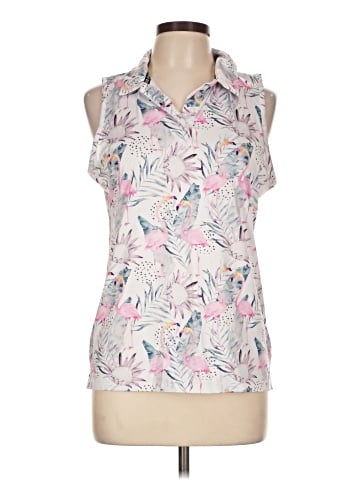 IZOD Sleeveless Blouse (view 1)