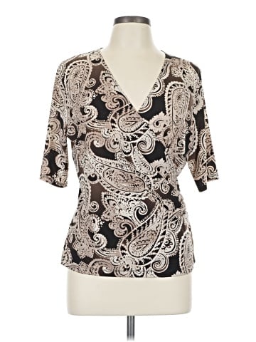 Jones & Co Short Sleeve Blouse (view 1)