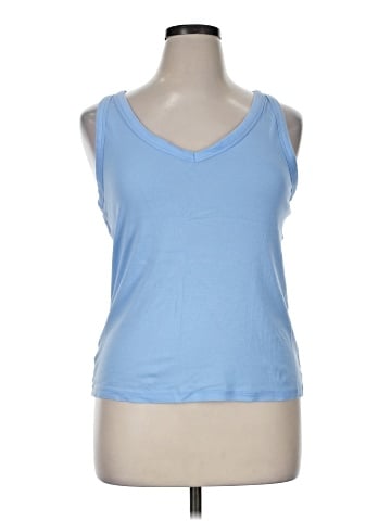 Ann Taylor LOFT Sleeveless T-Shirt (view 1)