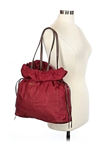 Prada Logo Tessuto Drawstring Tote (view 2)