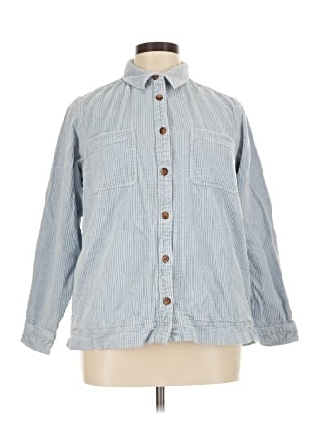 L.L.Bean Long Sleeve Button-Down Shirt (view 1)