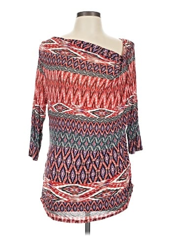 Julienne W. 3/4 Sleeve Blouse (view 1)