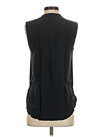 Vince. Sleeveless Silk Top (view 2)
