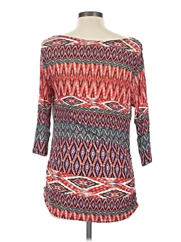 Julienne W. 3/4 Sleeve Blouse (view 2)