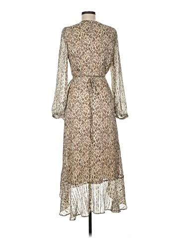 Lavender Brown Casual Dress (view 2)