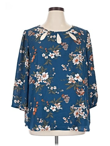 Unbranded 3/4 Sleeve Blouse (view 1)
