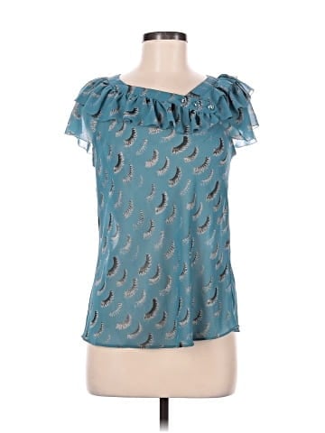 she said... Short Sleeve Blouse (view 1)