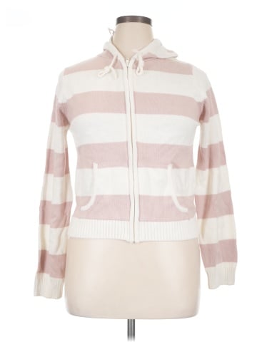 Pink Republic Zip Up Hoodie (view 1)