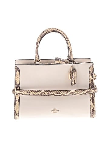Coach Factory Leather Satchel (view 1)