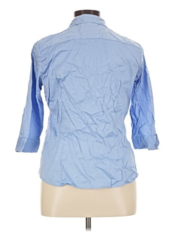 Dana Buchman 3/4 Sleeve Button-Down Shirt (view 2)