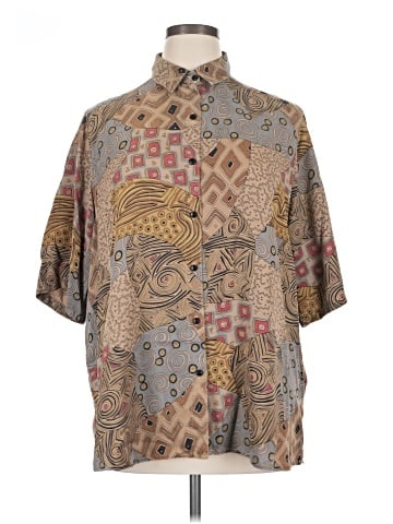Tianello Short Sleeve Button-Down Shirt (view 1)