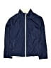 Danskin Now 100% Polyester Solid Blue Jacket Size 12 - 14 - photo 1