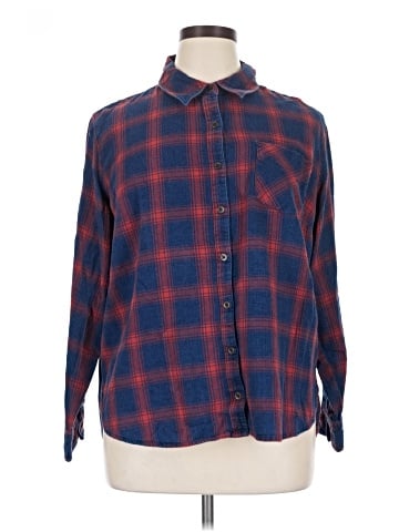 Riders by Lee Long Sleeve Button-Down Shirt (view 1)
